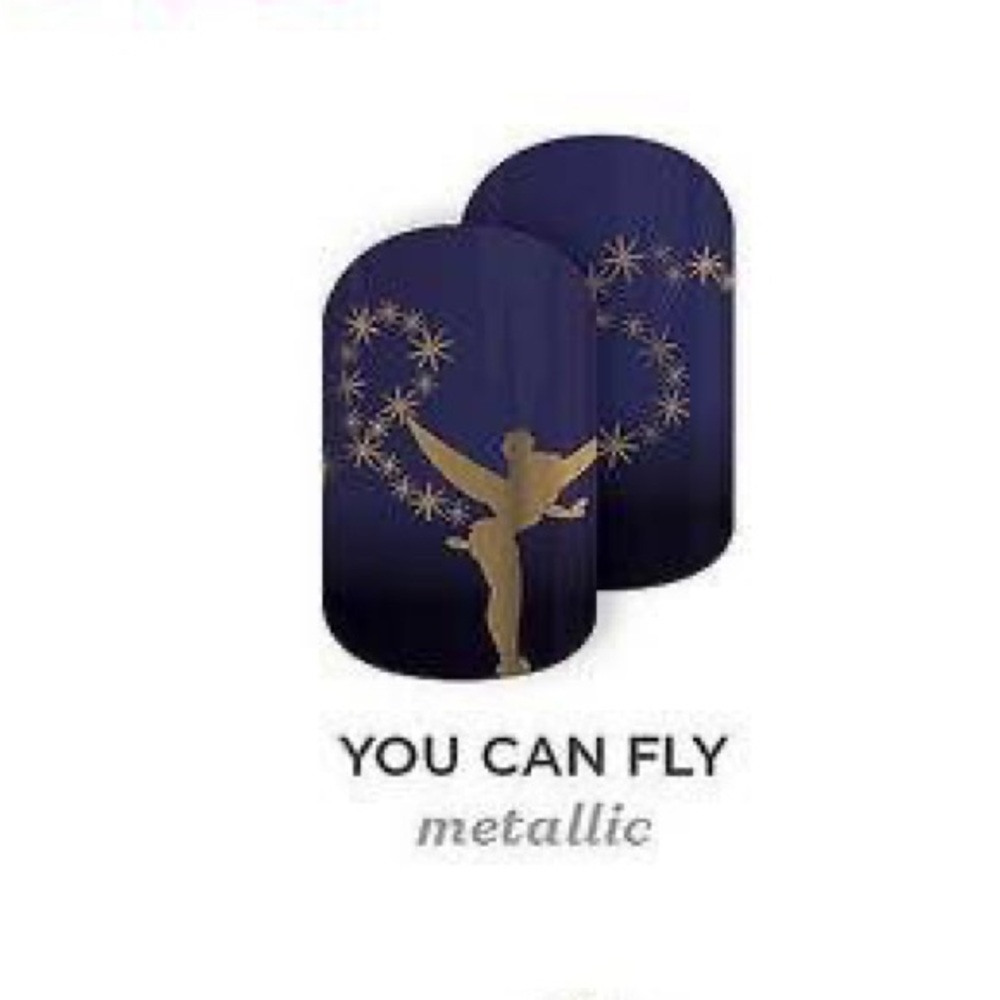 Jamberry Nails - Disney Design - You Can Fly